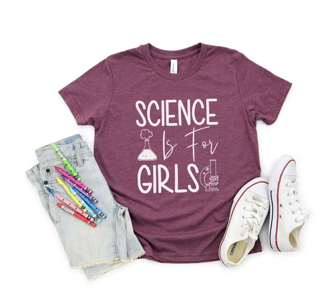 Science Is For Girls SVG SVG