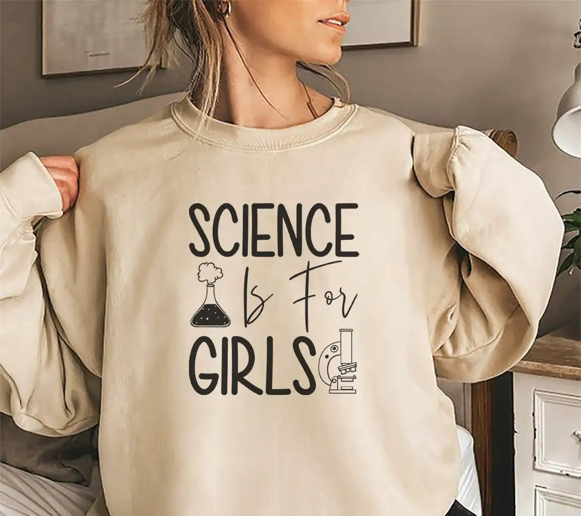 Science Is For Girls SVG SVG