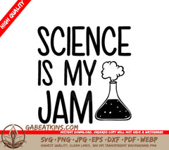 Science Is My Jam SVG SVG