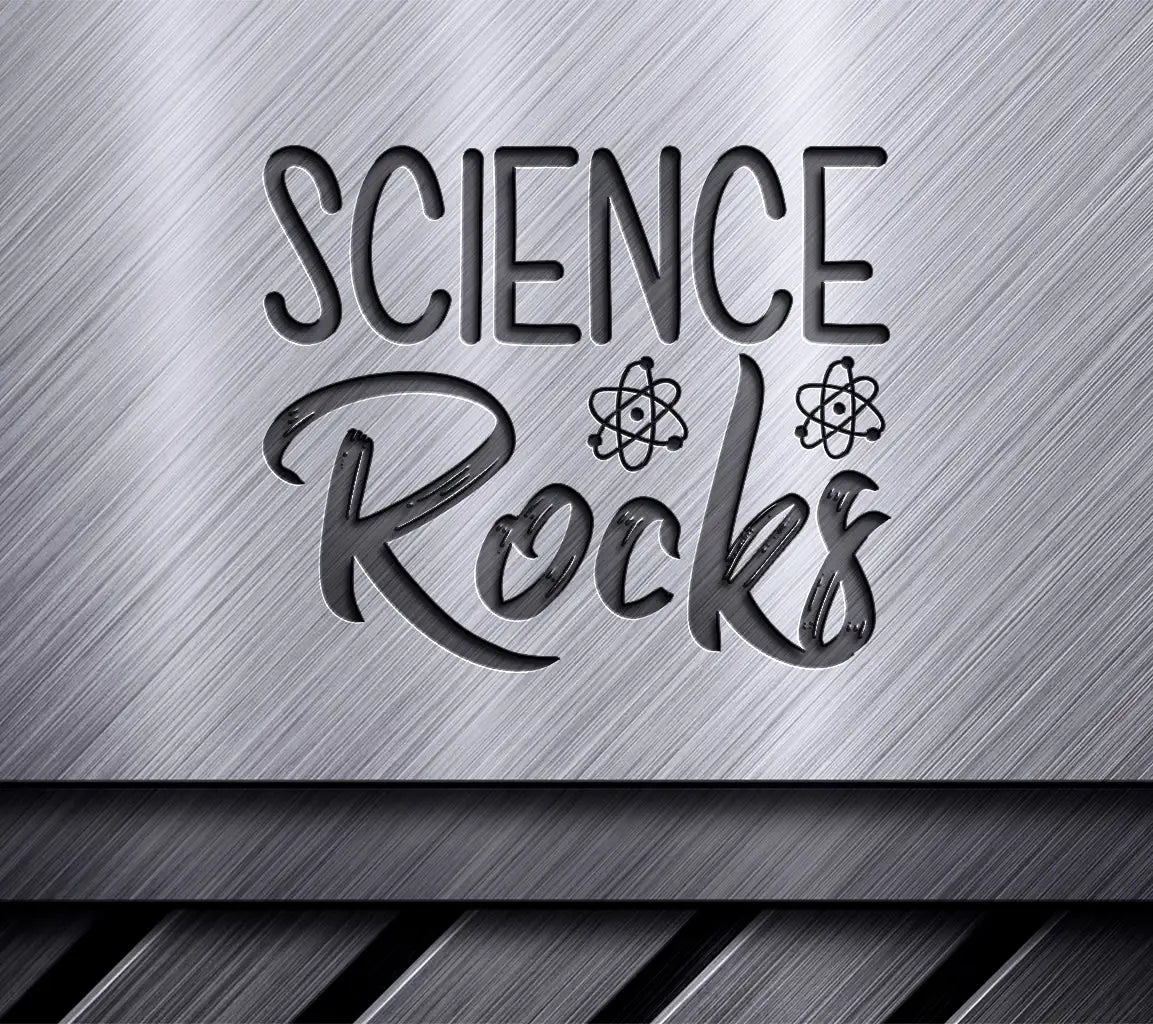 Science Rocks Atom SVG Design SVG