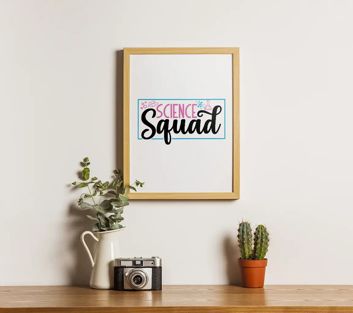 Science Squad Beaker SVG Design SVG