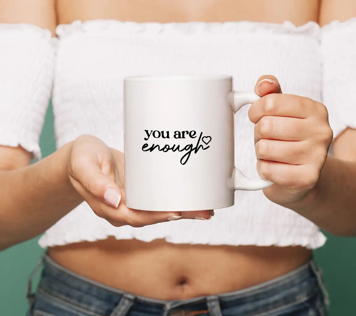 You Are Enough Heart SVG SVG