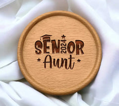 Senior Aunt Graduation SVG SVG