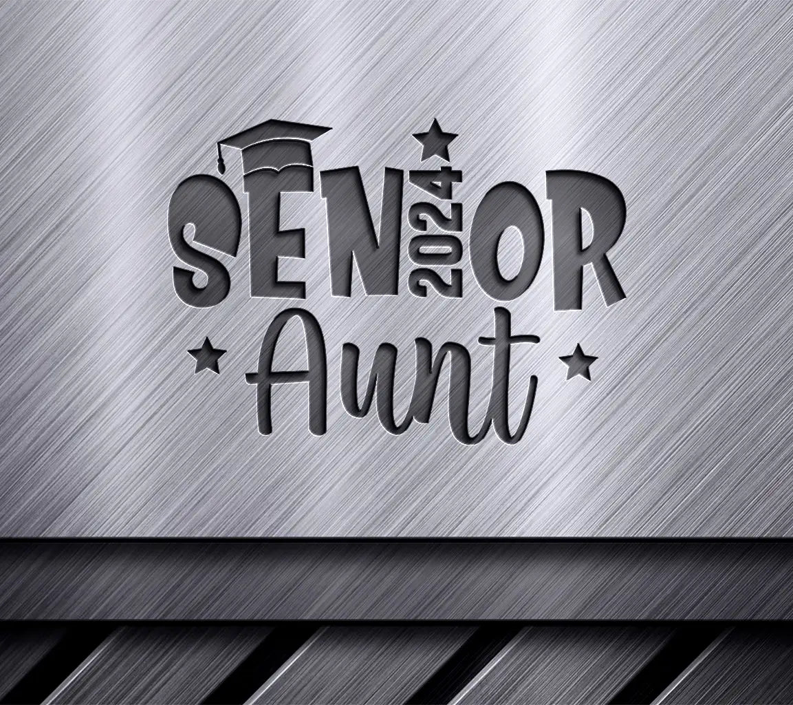 Senior Aunt Graduation SVG SVG