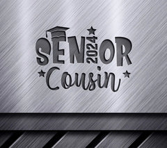 Senior Cousin Graduation Cap SVG SVG