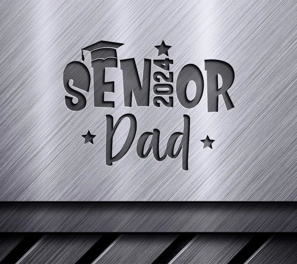 Senior Dad Graduation Cap SVG SVG