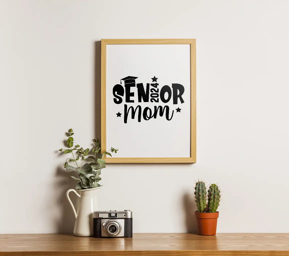 Senior Mom Graduation SVG SVG