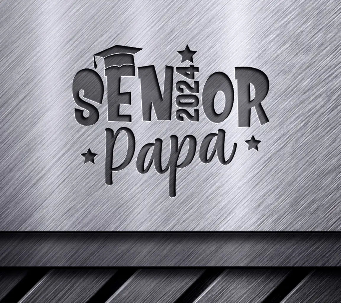 Senior Papa Graduation SVG SVG