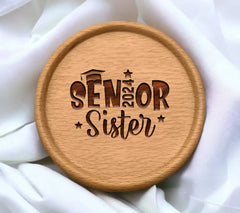 Senior Sister Graduation Cap SVG SVG