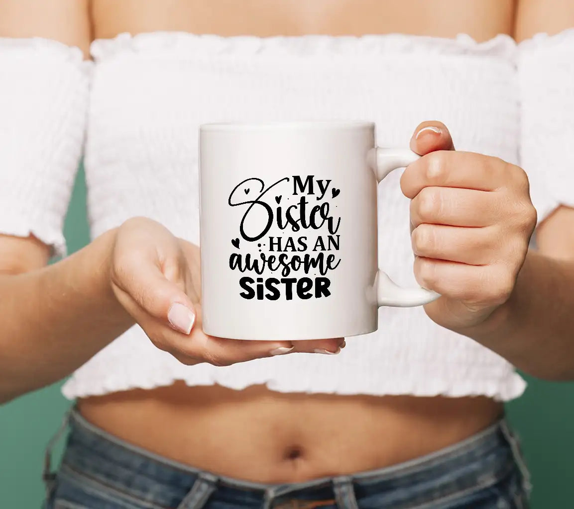 Awesome Sister SVG Quote SVG