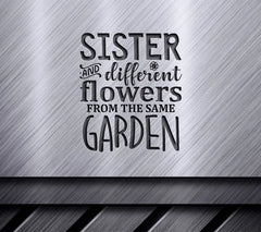 Sister Flowers Garden SVG SVG