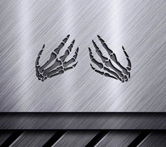 Skeleton Hands Middle Finger SVG SVG