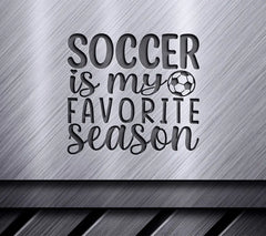 Soccer Season SVG Poster SVG