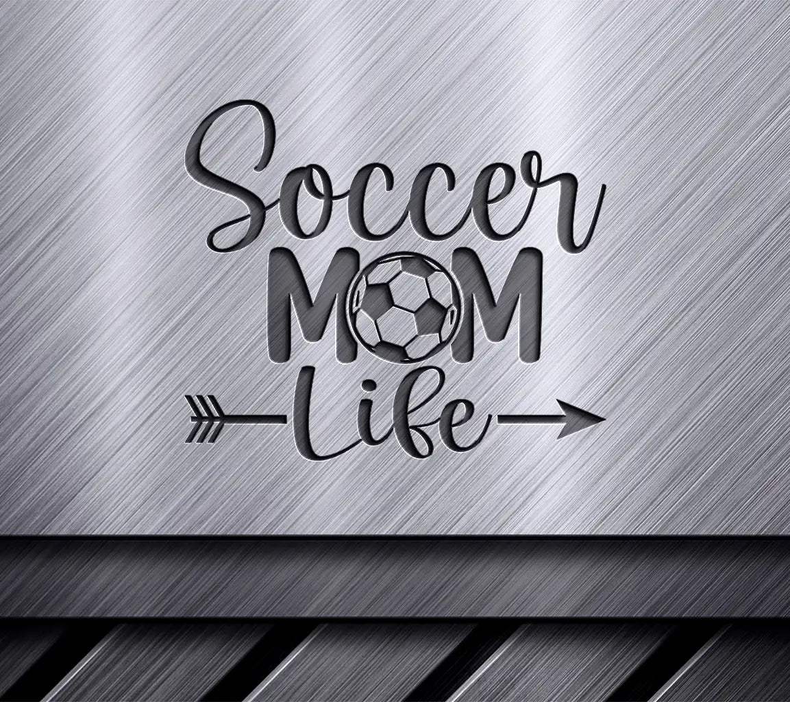 Soccer Mom Arrow SVG Design SVG