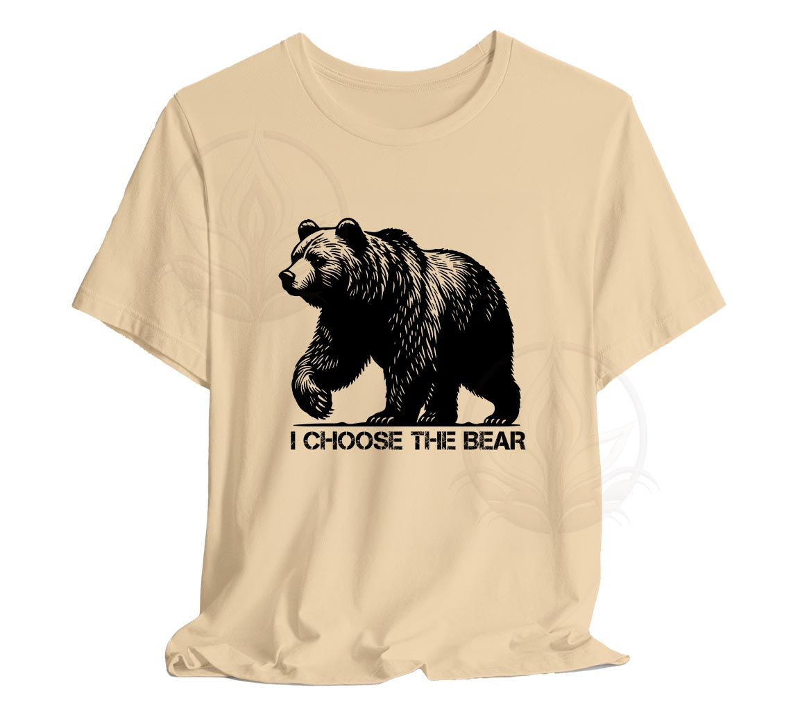 I Choose The Bear T-Shirt Feminist Support Shirt | The Feminist Statem | -Shirt Feminist Support Shirt