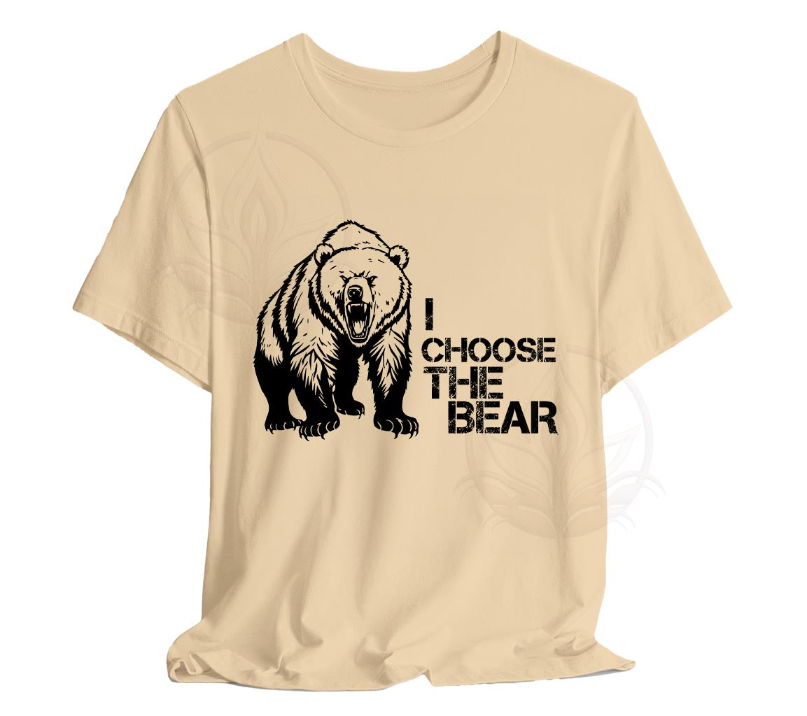 I Choose The Bear T-Shirt Feminist Support Shirt | The New Feminist St | -Shirt Feminist Support Shirt