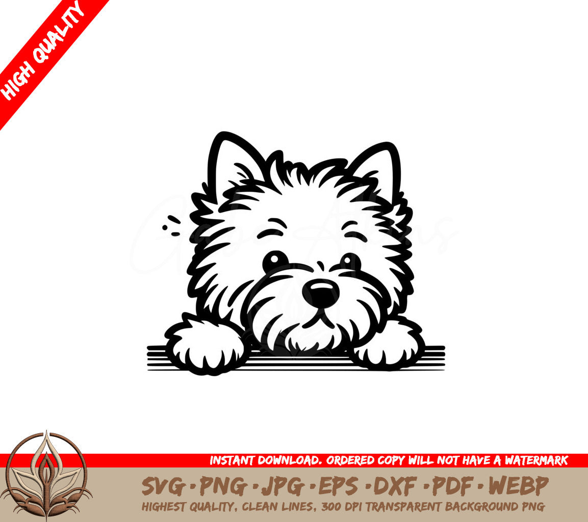 Soft Paws Scottish Terrier SVG 
