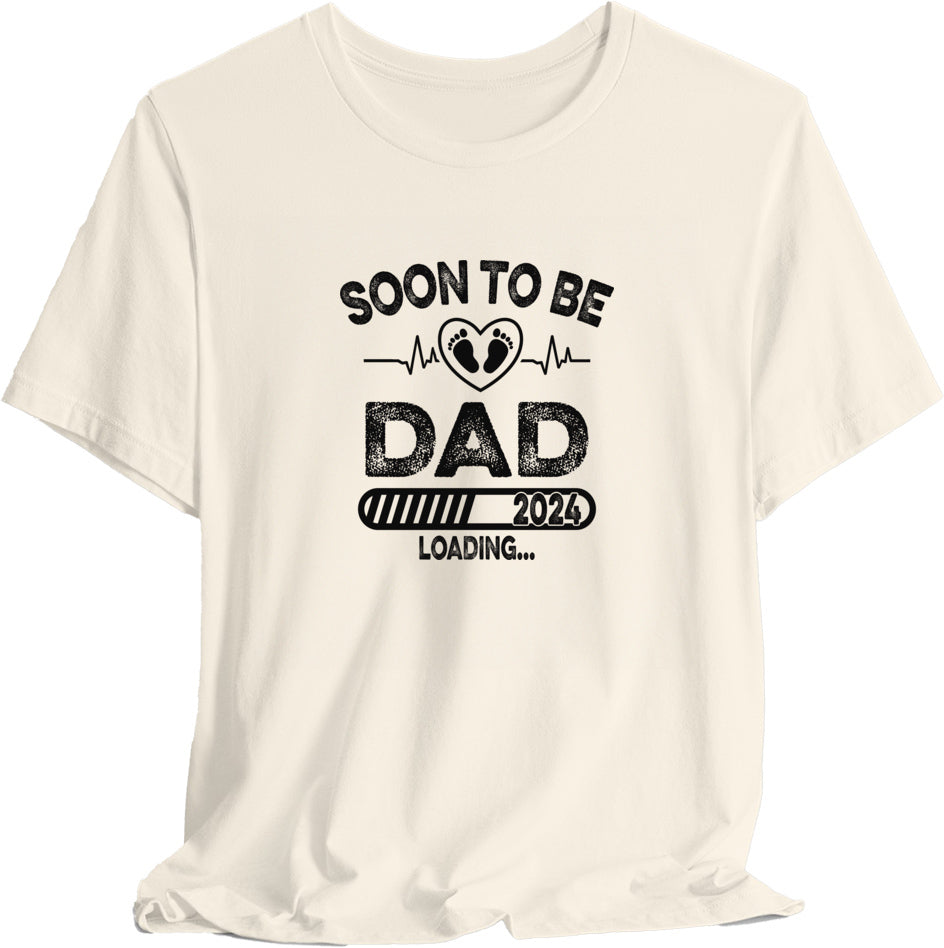 Fathers Day Shirt, Soon to be Dad 2024 Tee, New Dad Gift, Father to be | Fathers Day Shirt,