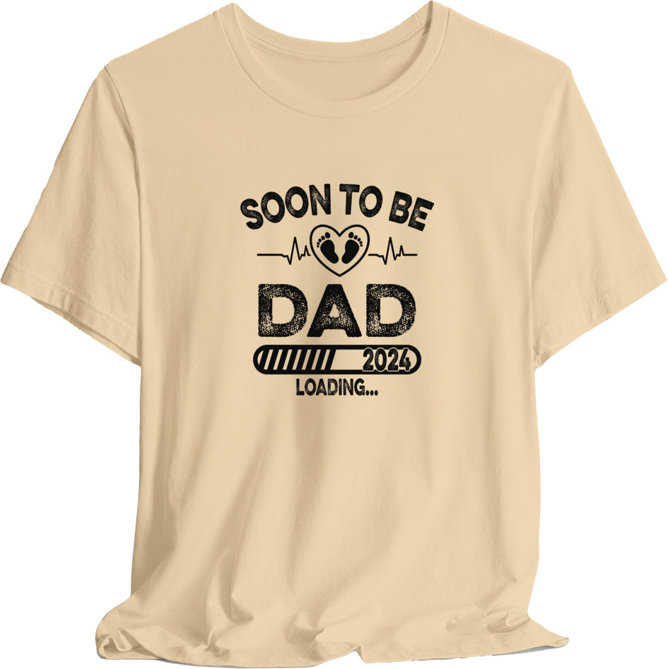 Fathers Day Shirt, Soon to be Dad 2024 Tee, New Dad Gift, Father to be | Fathers Day Shirt,