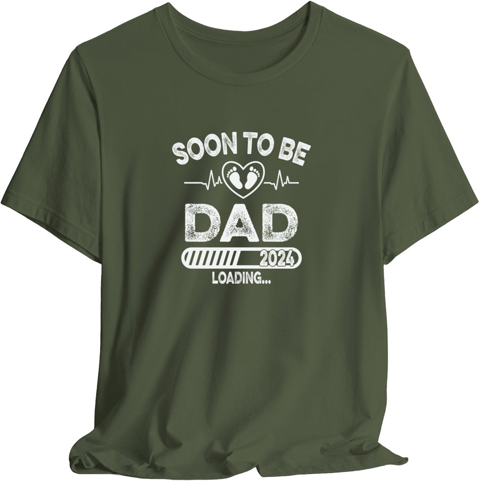 Fathers Day Shirt, Soon to be Dad 2024 Tee, New Dad Gift, Father to be | Fathers Day Shirt,