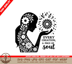 Soul Creations Digital Design File for Cutting Machines and Printing (SVG, PNG, JPG, AI, PDF, DXF, EPS, WebP) 
