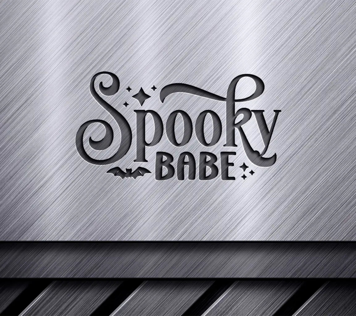 Spooky Babe Bat Design SVG -  Design SVG