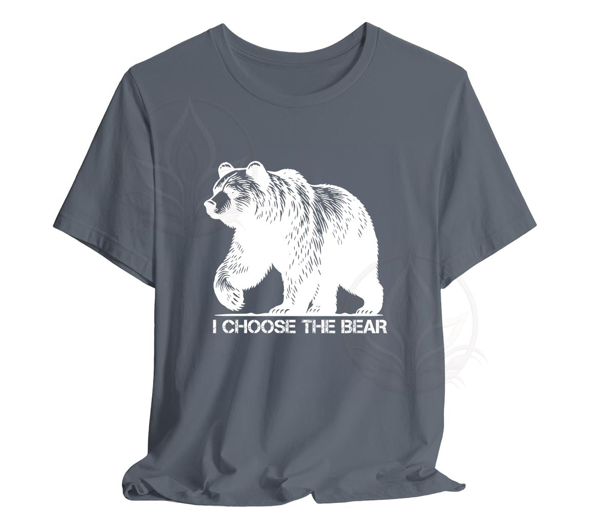 I Choose The Bear T-Shirt Feminist Support Shirt | The Feminist Statem | -Shirt Feminist Support Shirt