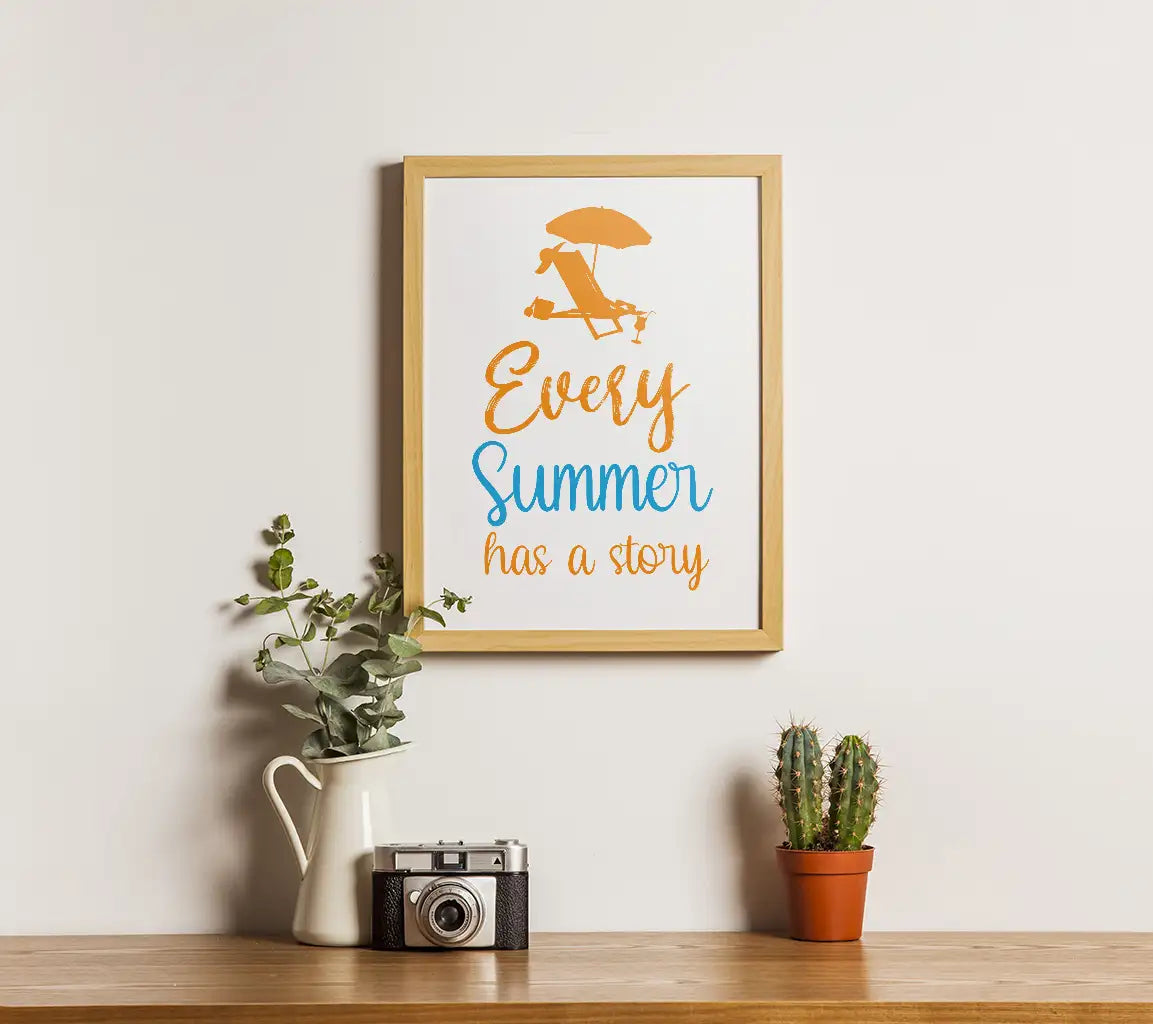 Summer Story SVG Design SVG