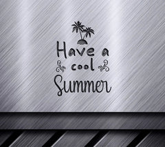 Cool Summer SVG Poster SVG