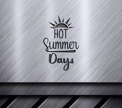 Hot Summer Days Sun SVG SVG