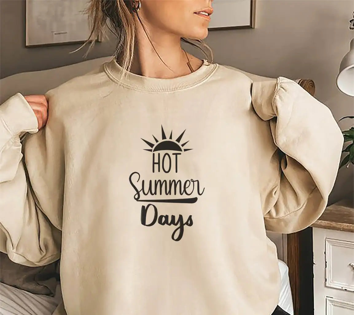 Hot Summer Days Sun SVG SVG