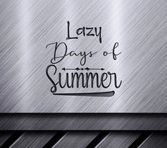 Lazy Days Summer SVG Design SVG