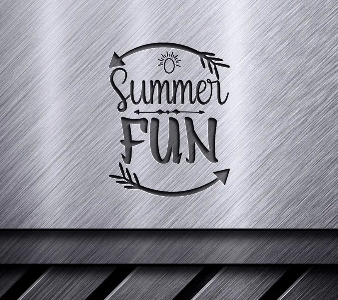 Blue & Orange Summer Fun SVG SVG