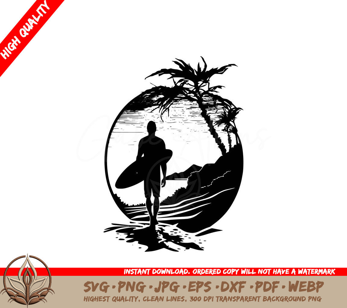 Surfer at Sunset: Digital Design in Multiple File Formats 
