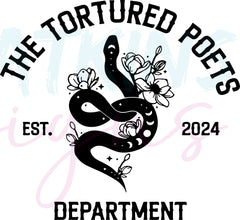 The Tortured Poets Department SVG Bundle | 13 TTPD SVG Bundle Designs  | SVG, PNG JPG, EPS, DXF, PDF File Formats Included