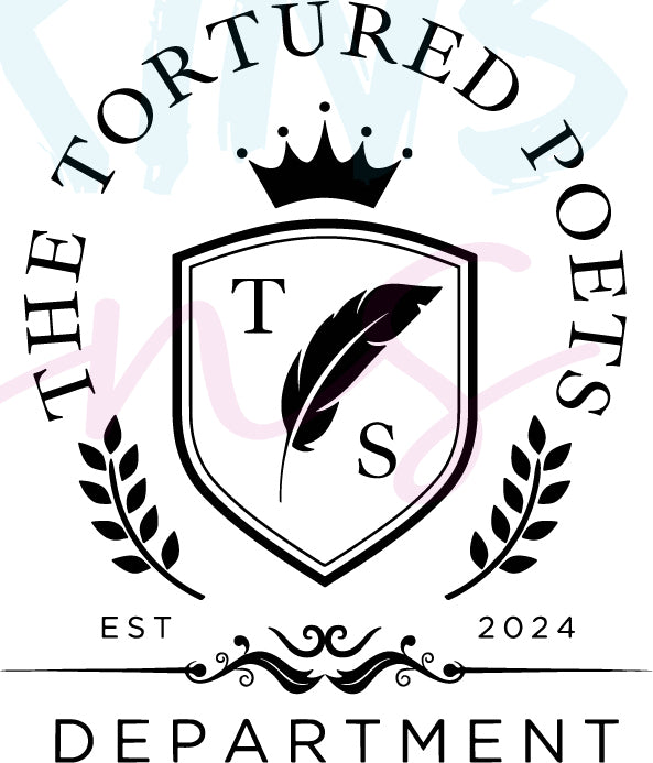 The Tortured Poets Department Royal SVG | TTPD Royal Crest SVG, PNG JP | TTPD Royal Crest SVG, PNG JPG, EPS, DXF, PDF