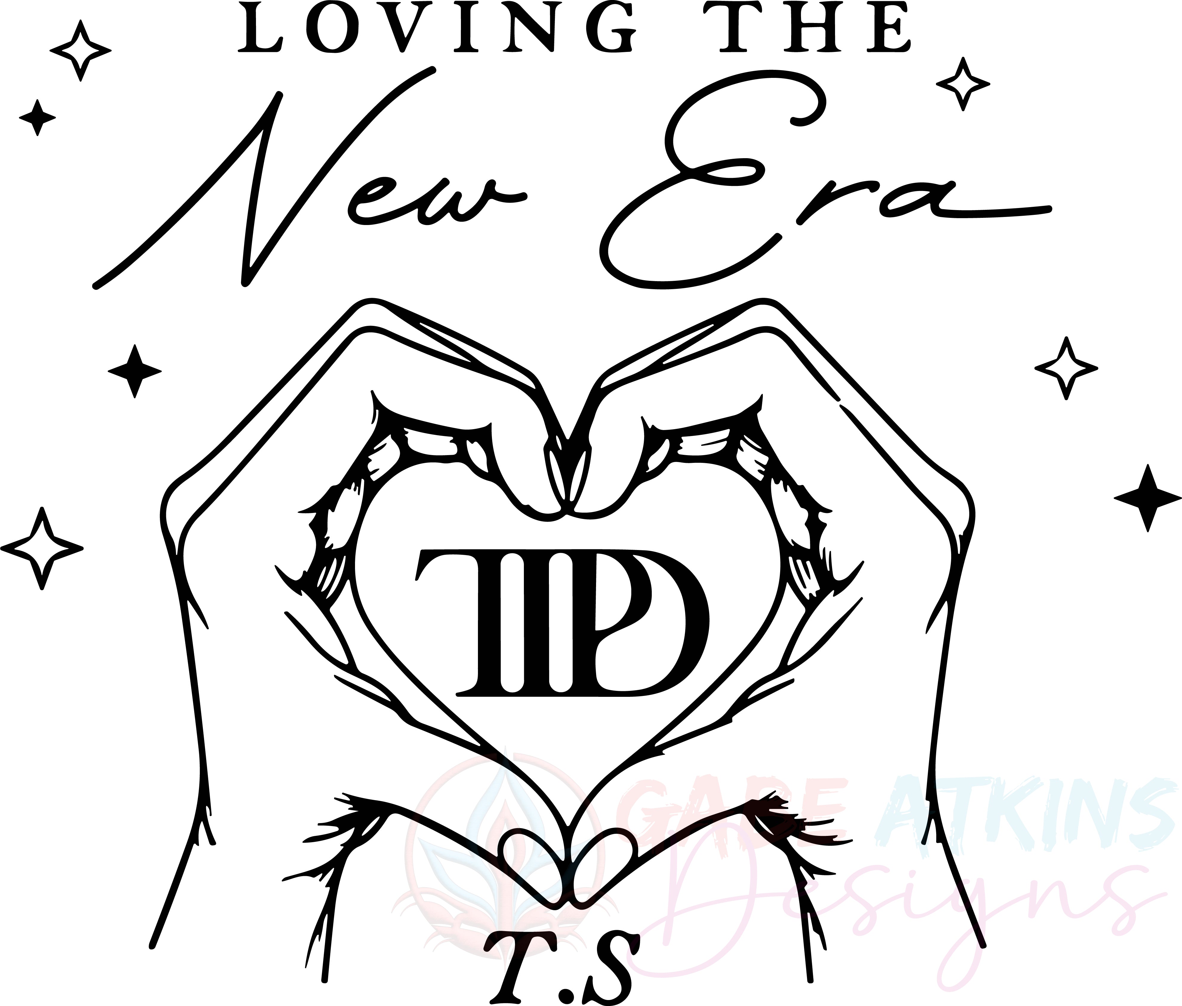 Loving The New Era TTPD Album SVG, PNG JPG, EPS, DXF, PDF | The Tortur | Era TTPD Album SVG, PNG JPG, EPS, DXF, PDF