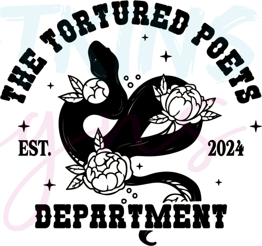 TTPD Reputation Snake SVG | Tortured Poets Department Reputation Snake | Tortured Poets Department Reputation Snake SVG, PNG JPG, EPS, DXF, PDF