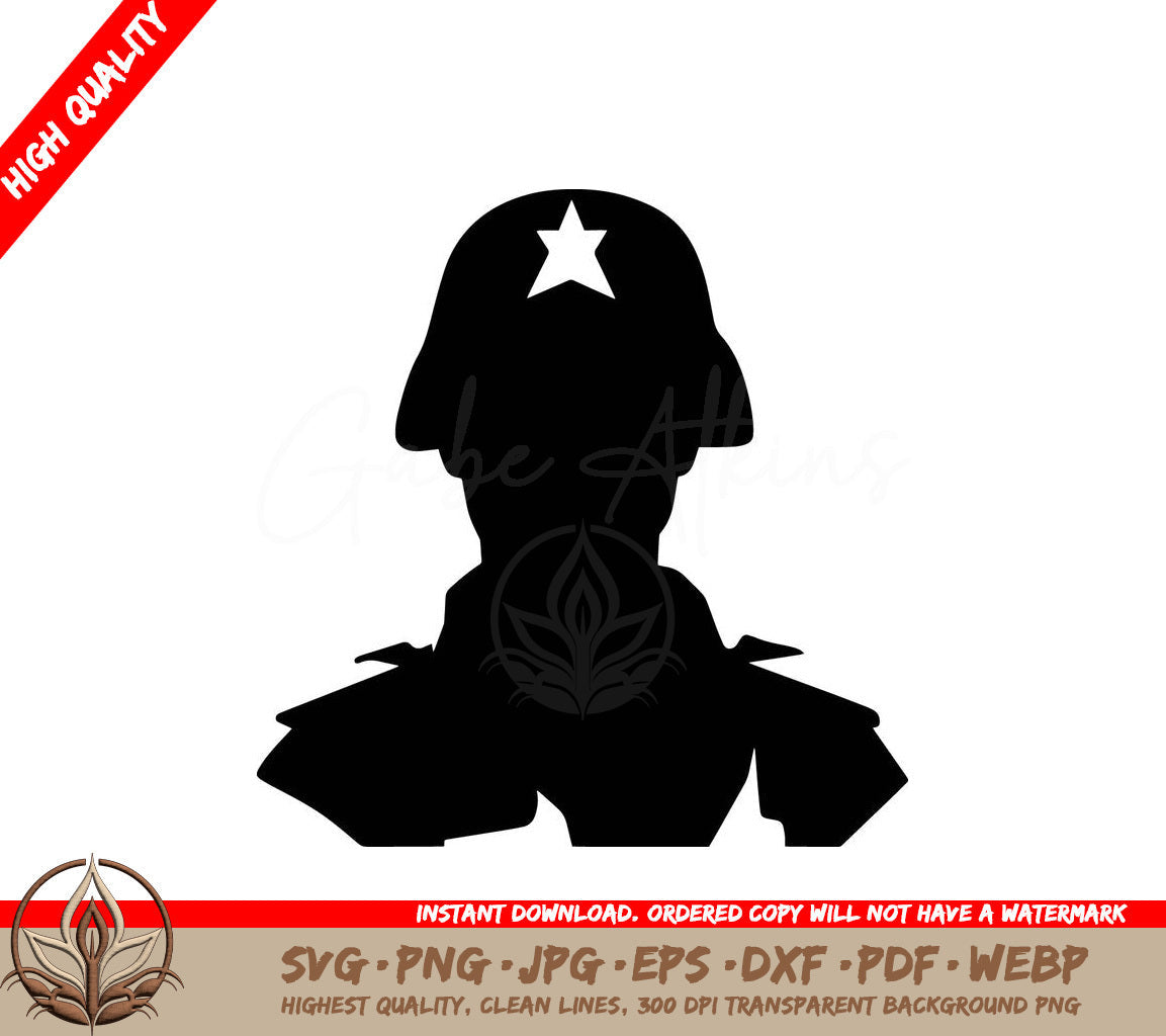 Tactical Troop Digital Design File (SVG, PNG, JPG, AI, PDF, DXF, EPS, WebP) 
