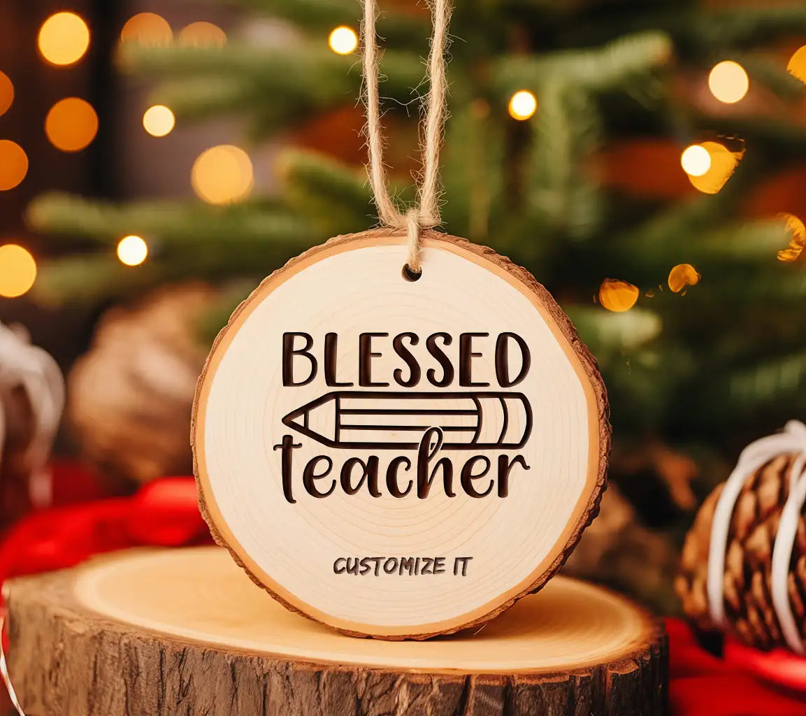  Teacher Appreciation SVG - Blessed Teacher Pencil Drawing SVG