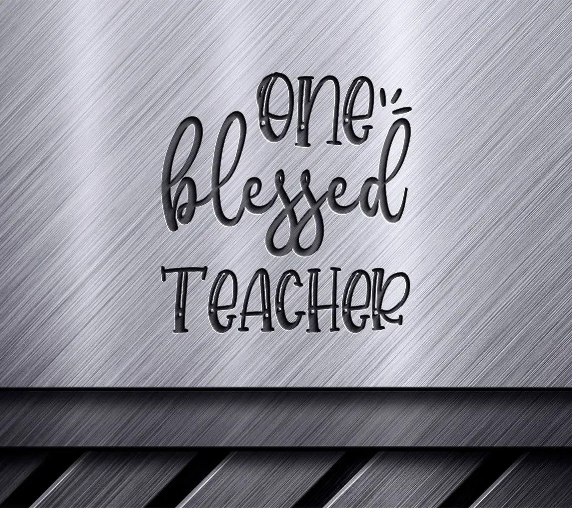  Blessed Teacher SVG SVG