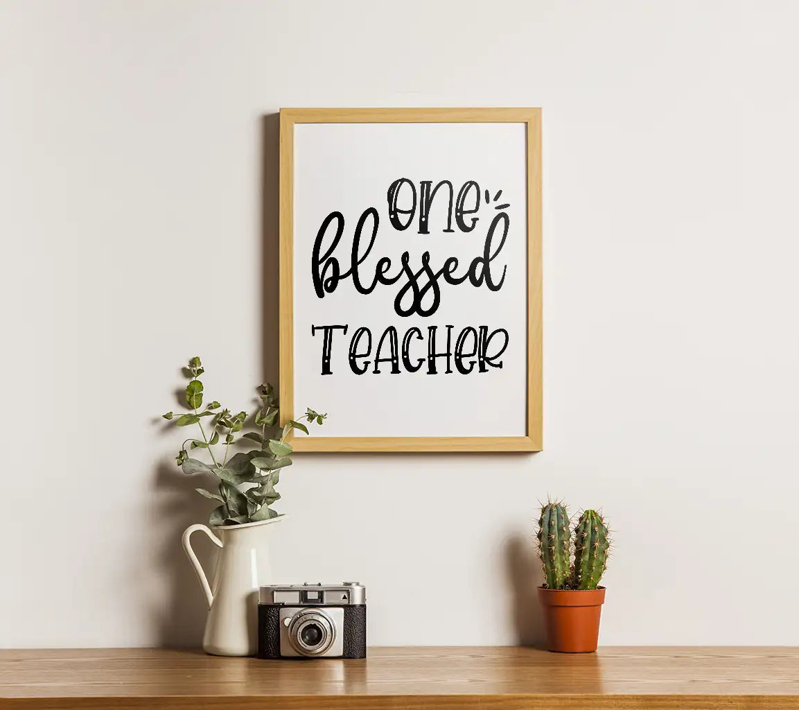  Blessed Teacher SVG SVG