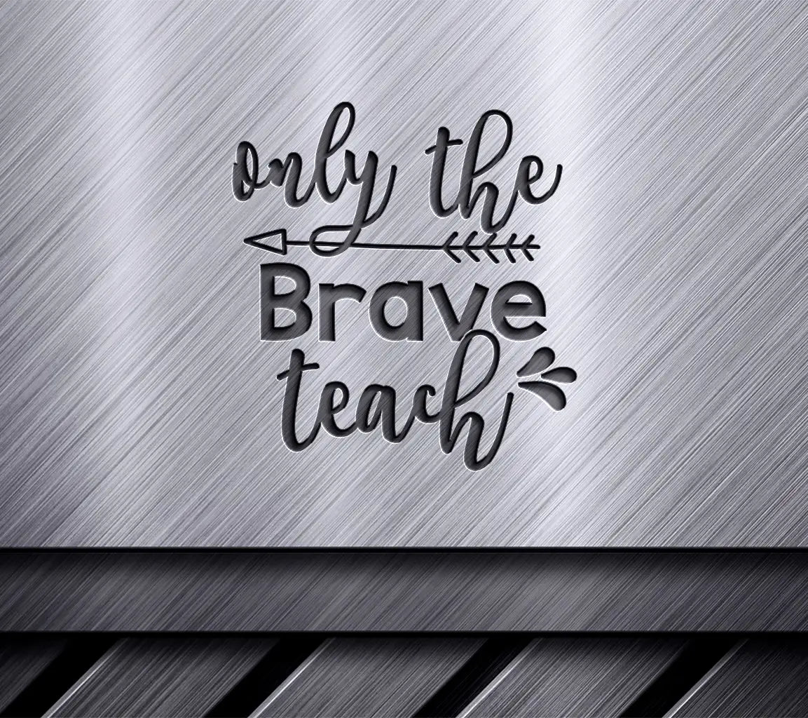 Brave Teacher Arrow SVG SVG