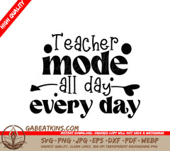 Teacher Mode SVG  SVG