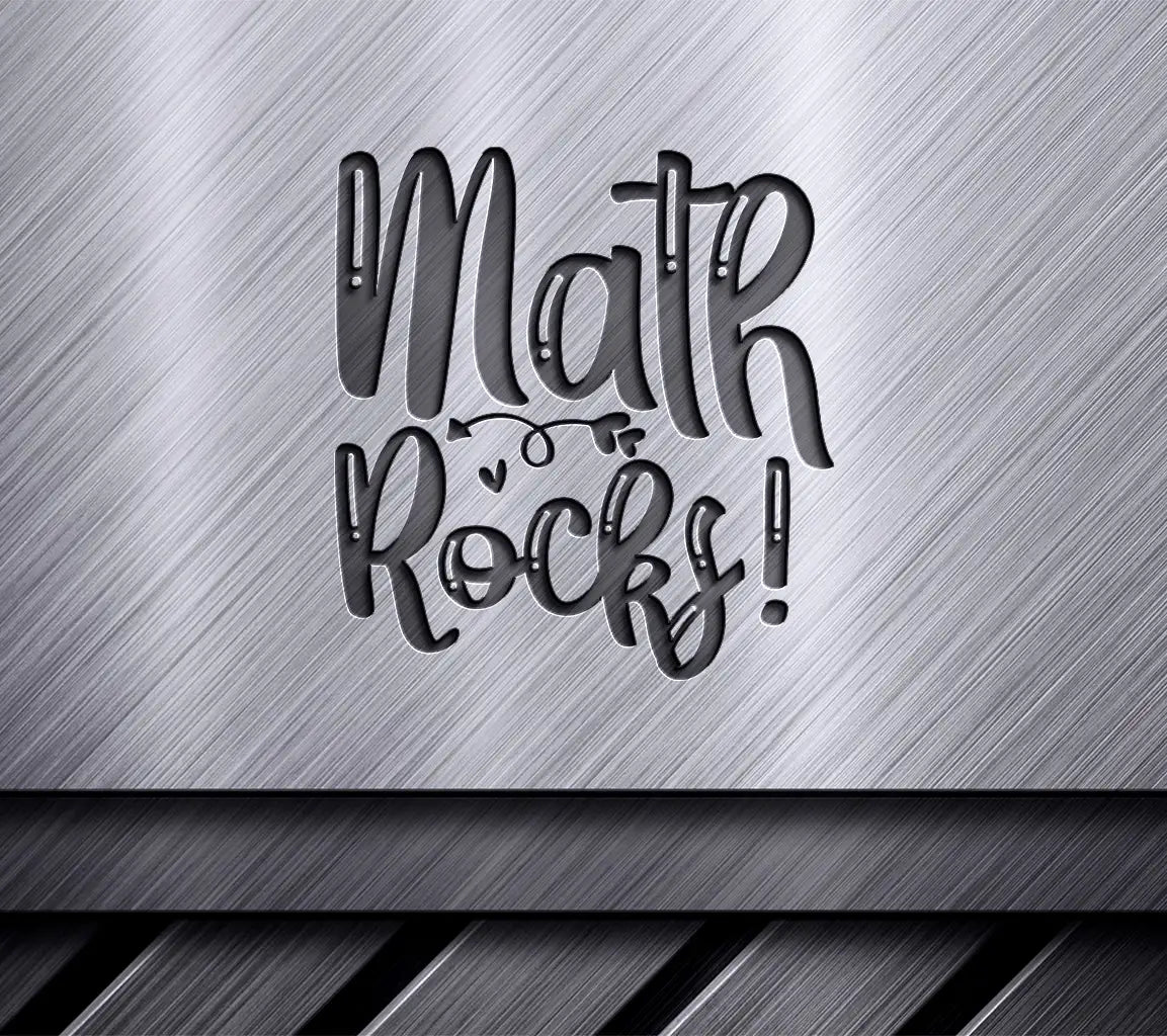 Math Rocks SVG Teacher  SVG