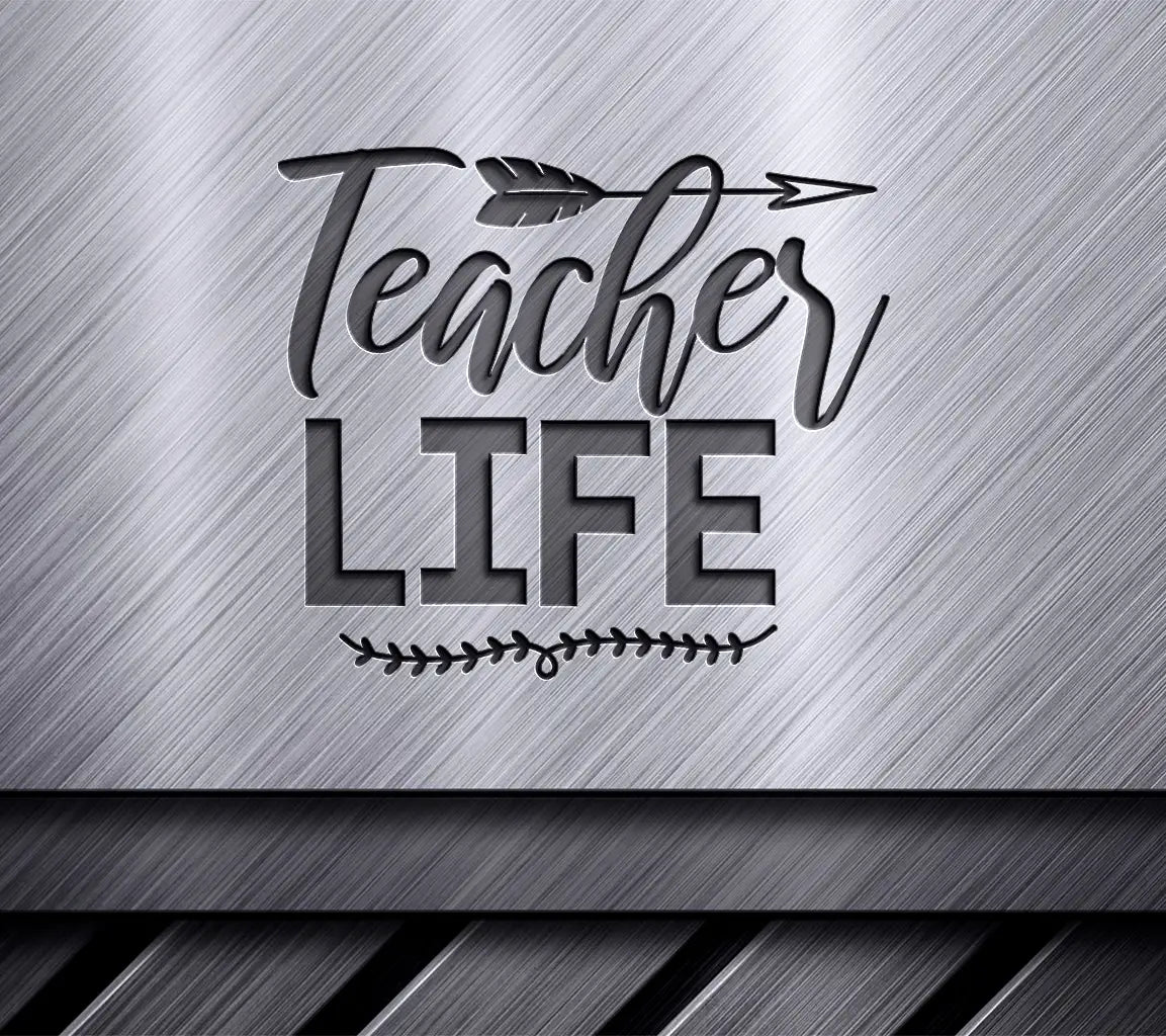 Red Apple Teacher Life SVG SVG