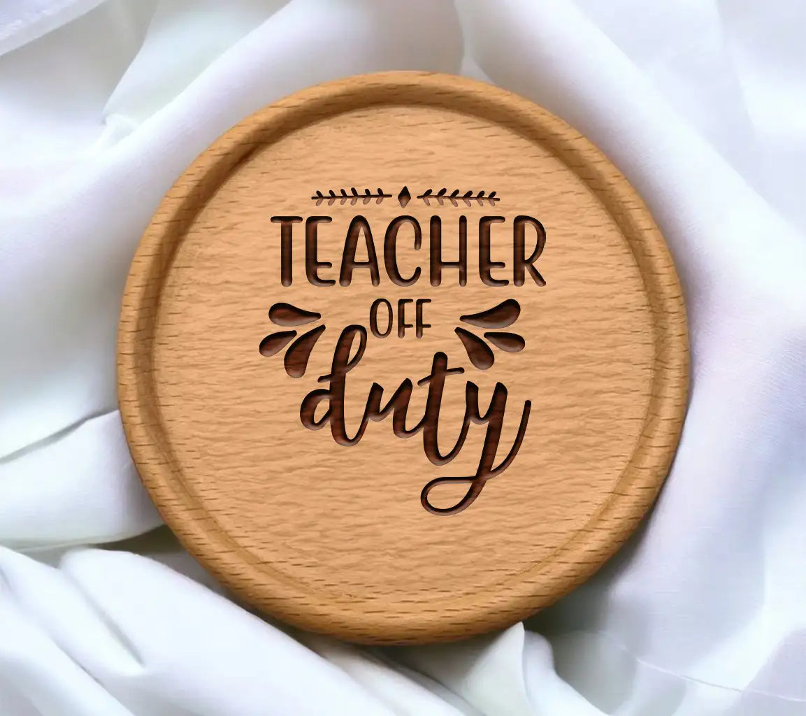 Teacher Off Duty SVG Sign SVG