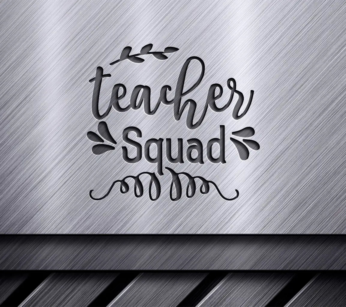 Teacher Squad Arrow SVG SVG