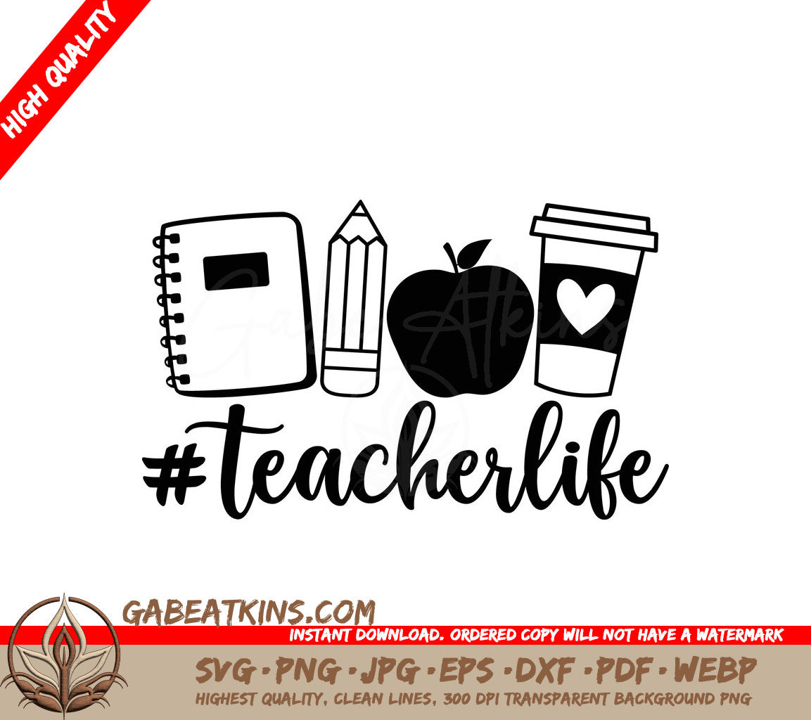 Teacherlife  SVG SVG