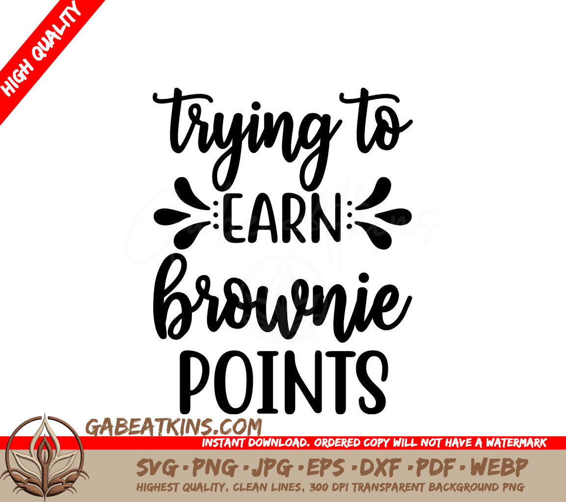 Teacher Brownie Points SVG SVG